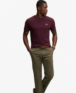 Essential Serif Logo Embroidered T-Shirt