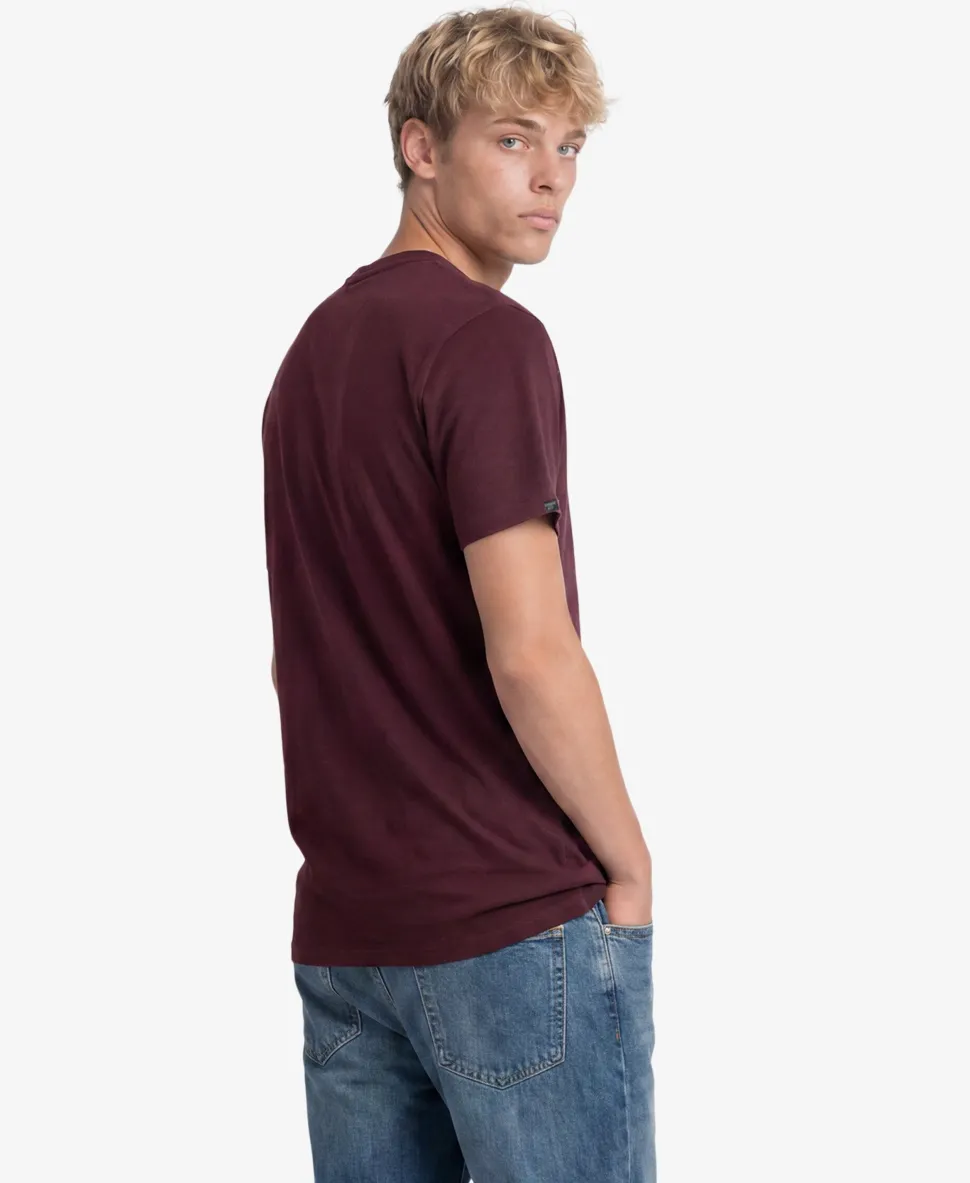 Essential Serif Logo Embroidered T-Shirt