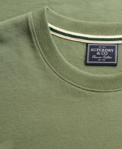 Essential Serif Logo Embroidered T-Shirt