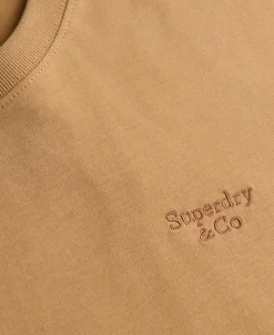 Essential Serif Logo Embroidered T-Shirt