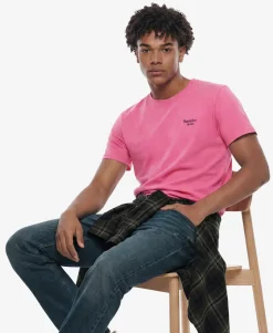 Essential Serif Logo Embroidered T-Shirt