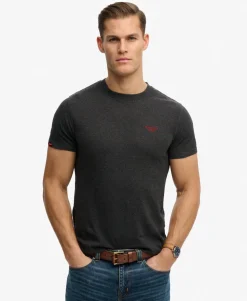 Essential Serif Logo Embroidered T-Shirt