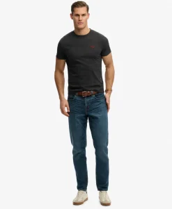 Essential Serif Logo Embroidered T-Shirt