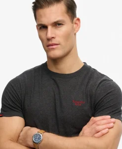 Essential Serif Logo Embroidered T-Shirt