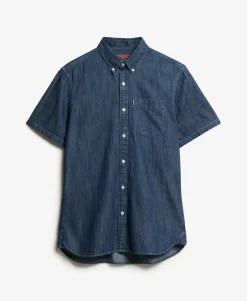 Essential Short Sleeve Denim Shirt