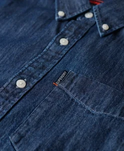Essential Short Sleeve Denim Shirt
