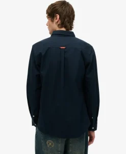 Essentials Long Sleeve Oxford Shirt