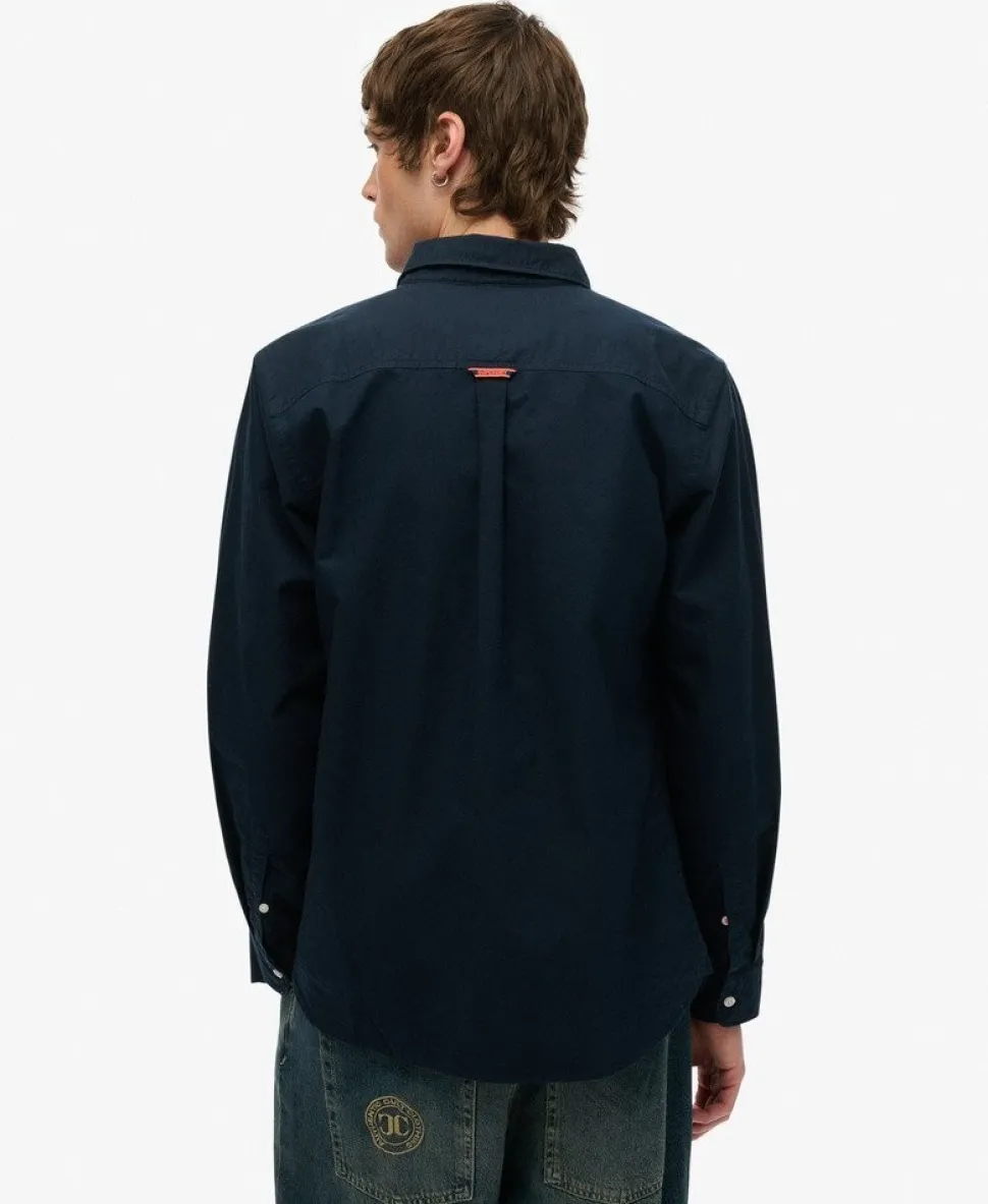 Essentials Long Sleeve Oxford Shirt