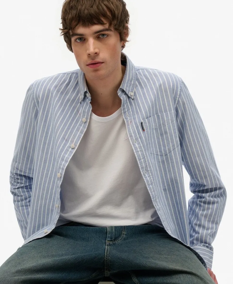 Essentials Long Sleeve Oxford Shirt