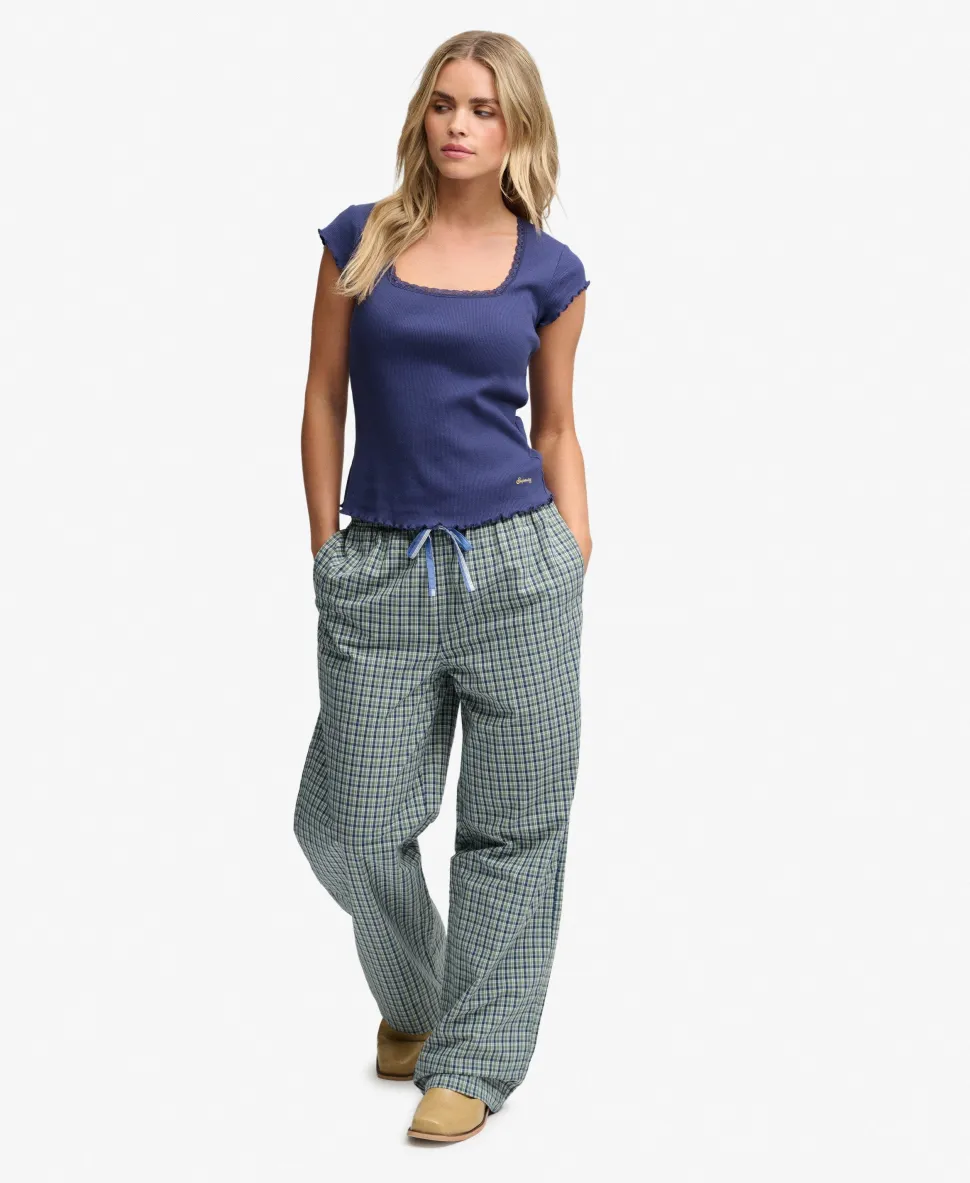 Essential Square Neck Short Sleeve T-Shirt