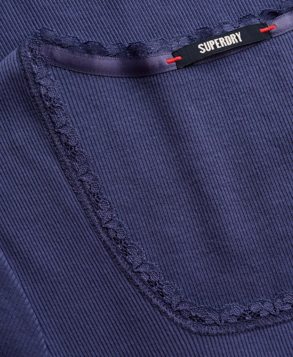 Essential Square Neck Short Sleeve T-Shirt