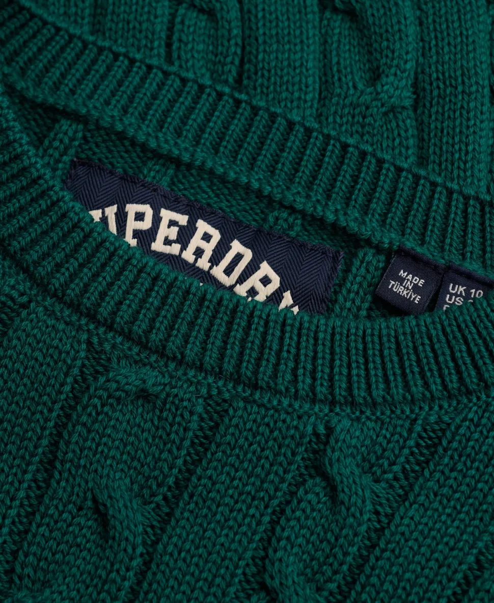 Essentials SD&CO Cable Knit Jumper