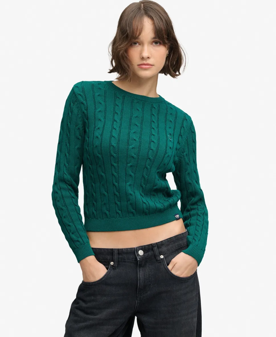 Essentials SD&CO Cable Knit Jumper