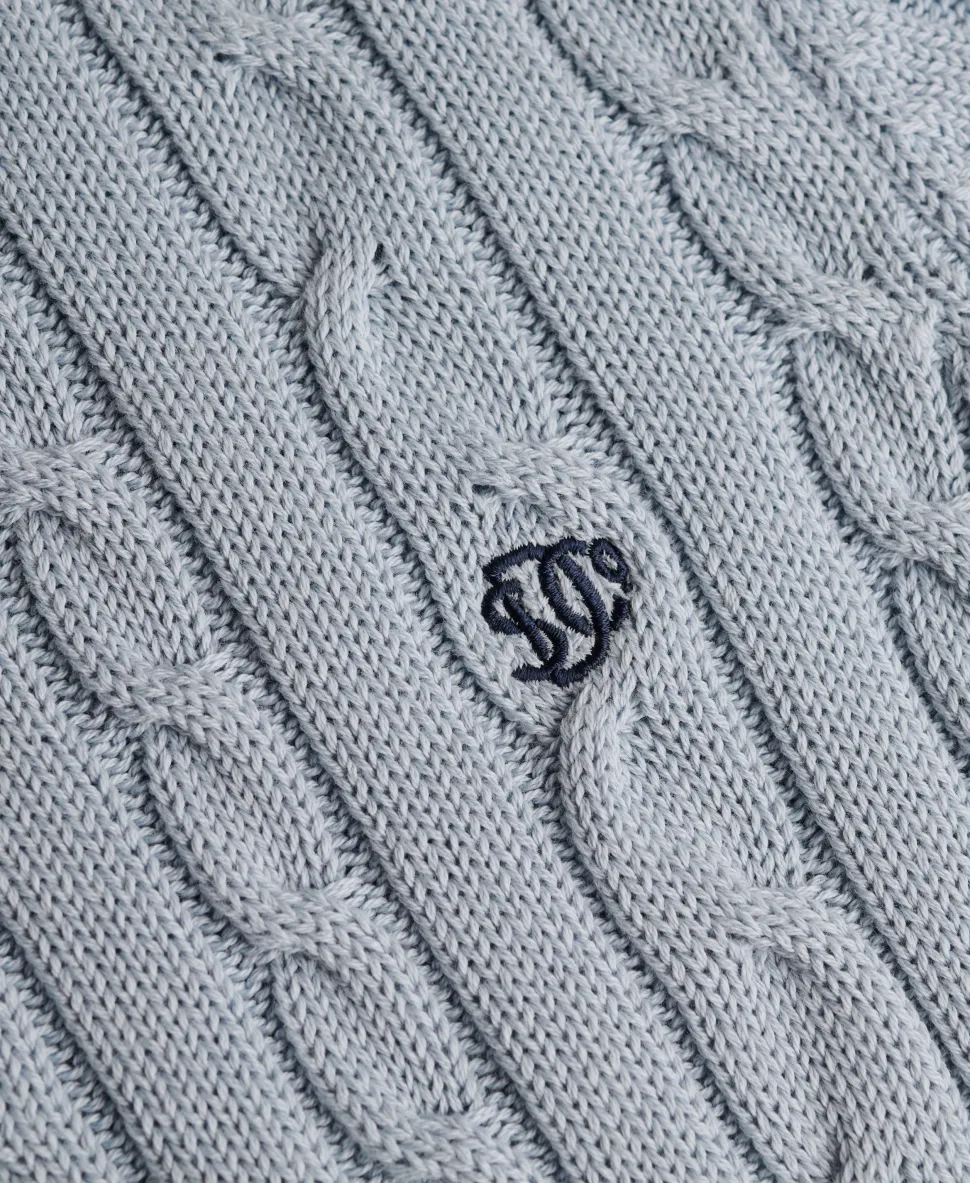 Essentials SD&CO Cable Knit Jumper