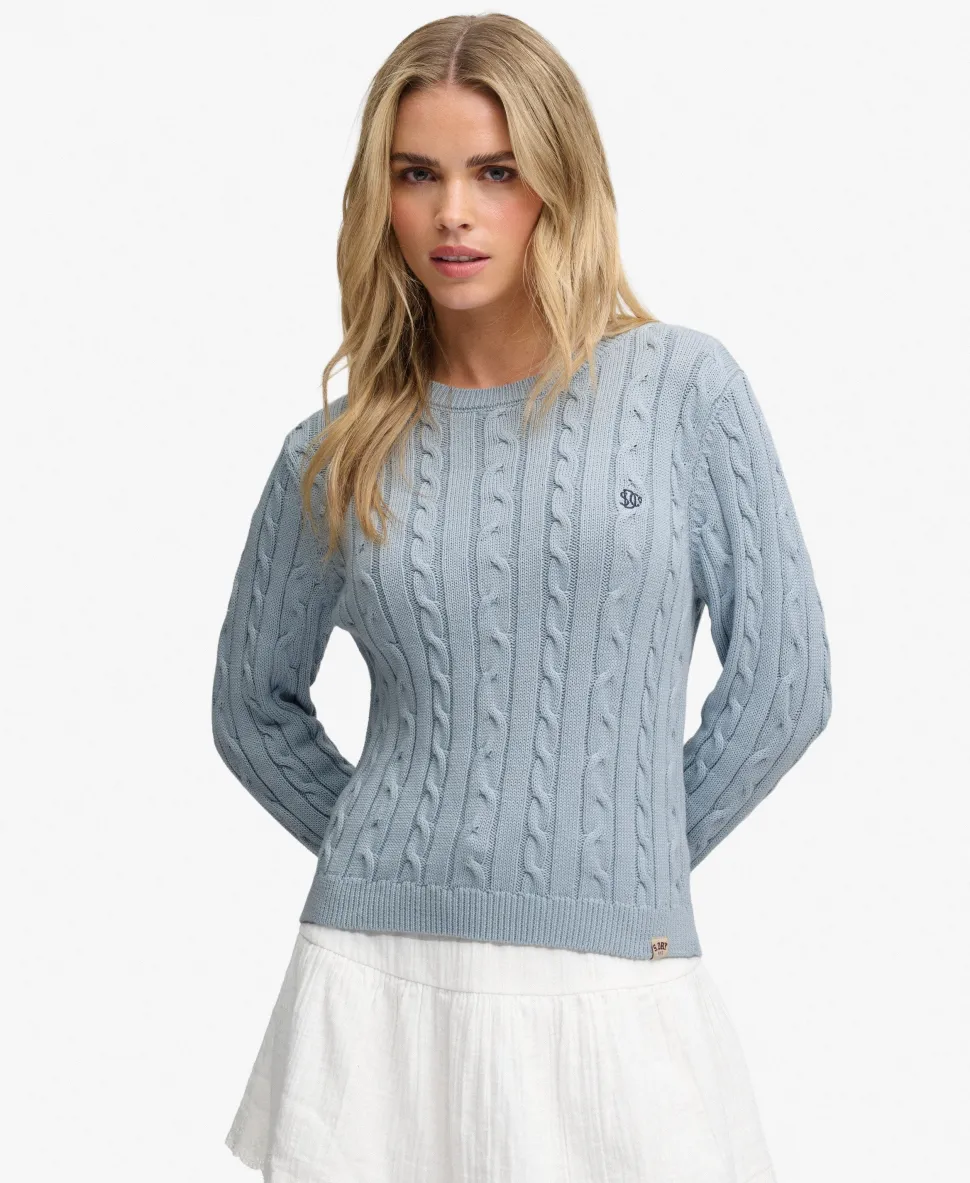 Essentials SD&CO Cable Knit Jumper