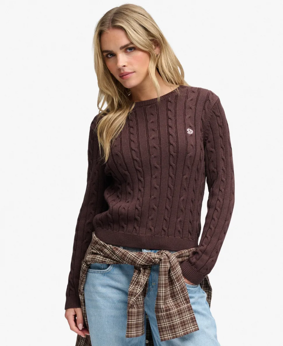 Essentials SD&CO Cable Knit Jumper