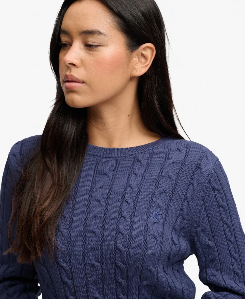 Essentials SD&CO Cable Knit Jumper