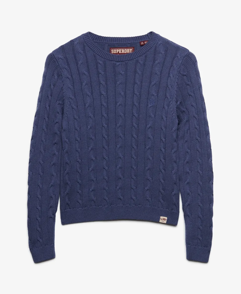 Essentials SD&CO Cable Knit Jumper