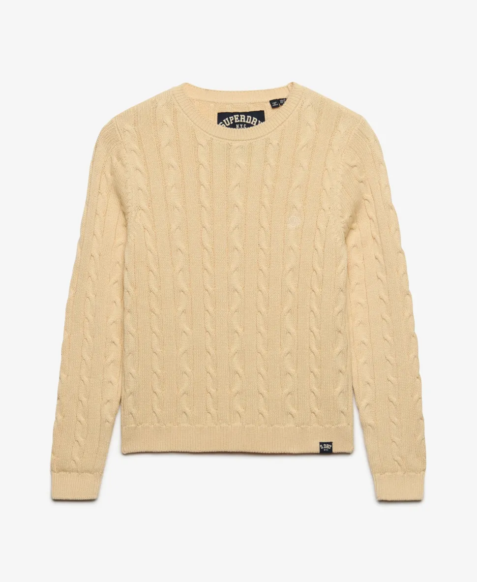Essentials SD&CO Cable Knit Jumper