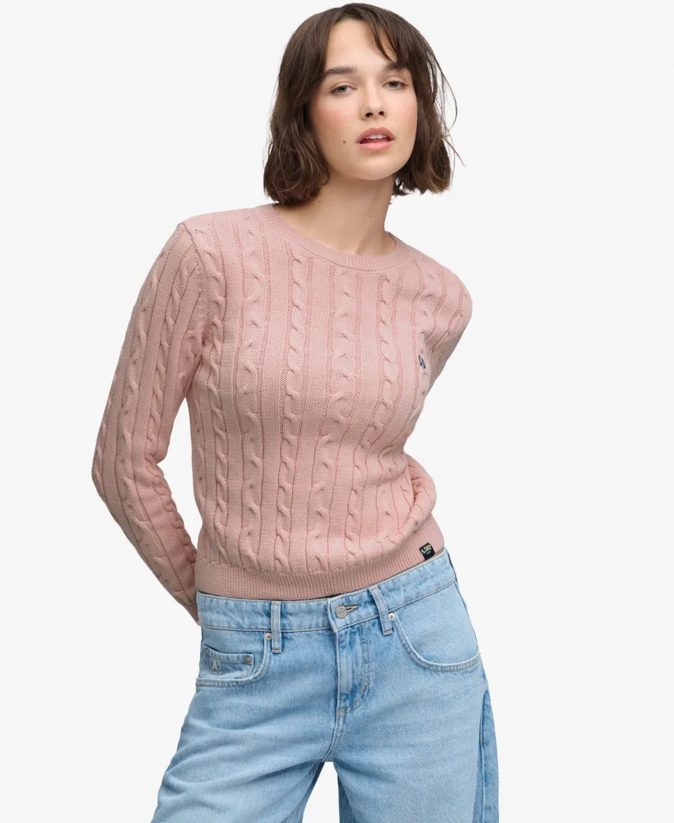 Essentials SD&CO Cable Knit Jumper