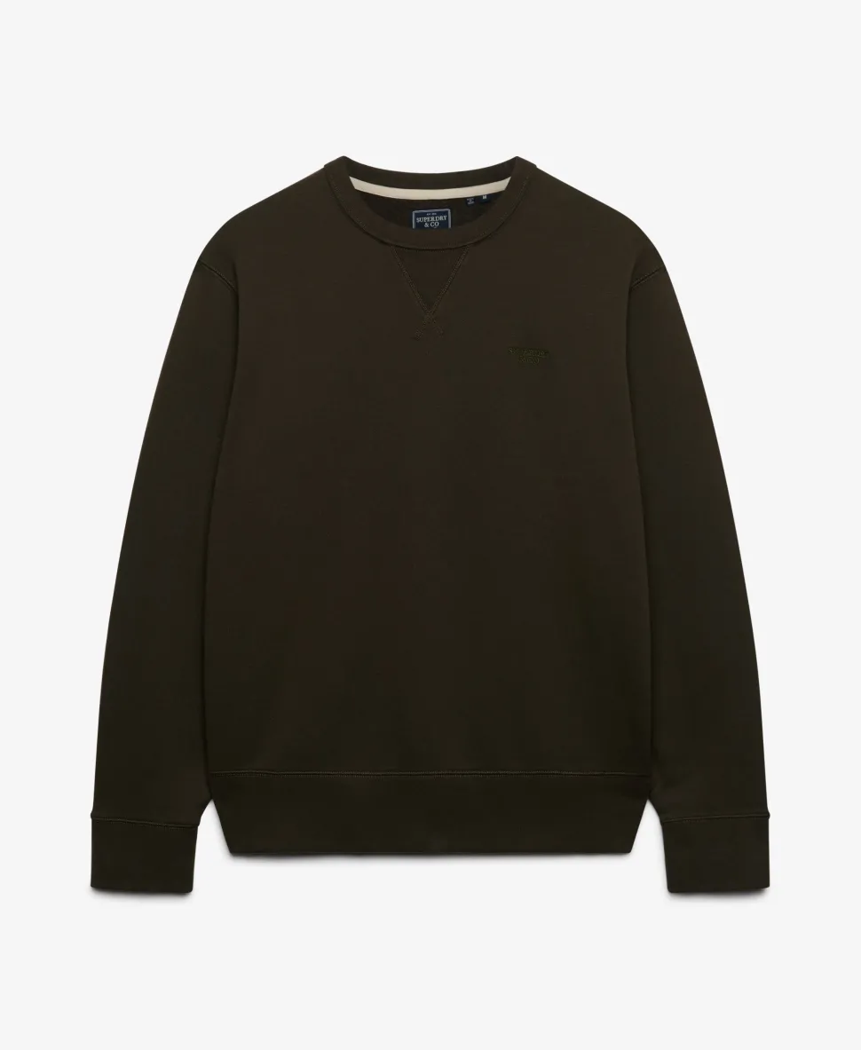 Essential Stacked Logo Crew Sweatshirt