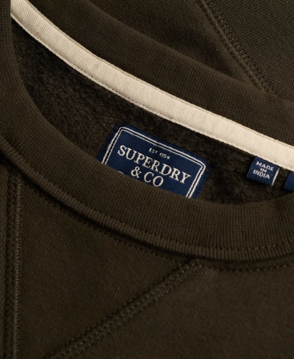 Essential Stacked Logo Crew Sweatshirt