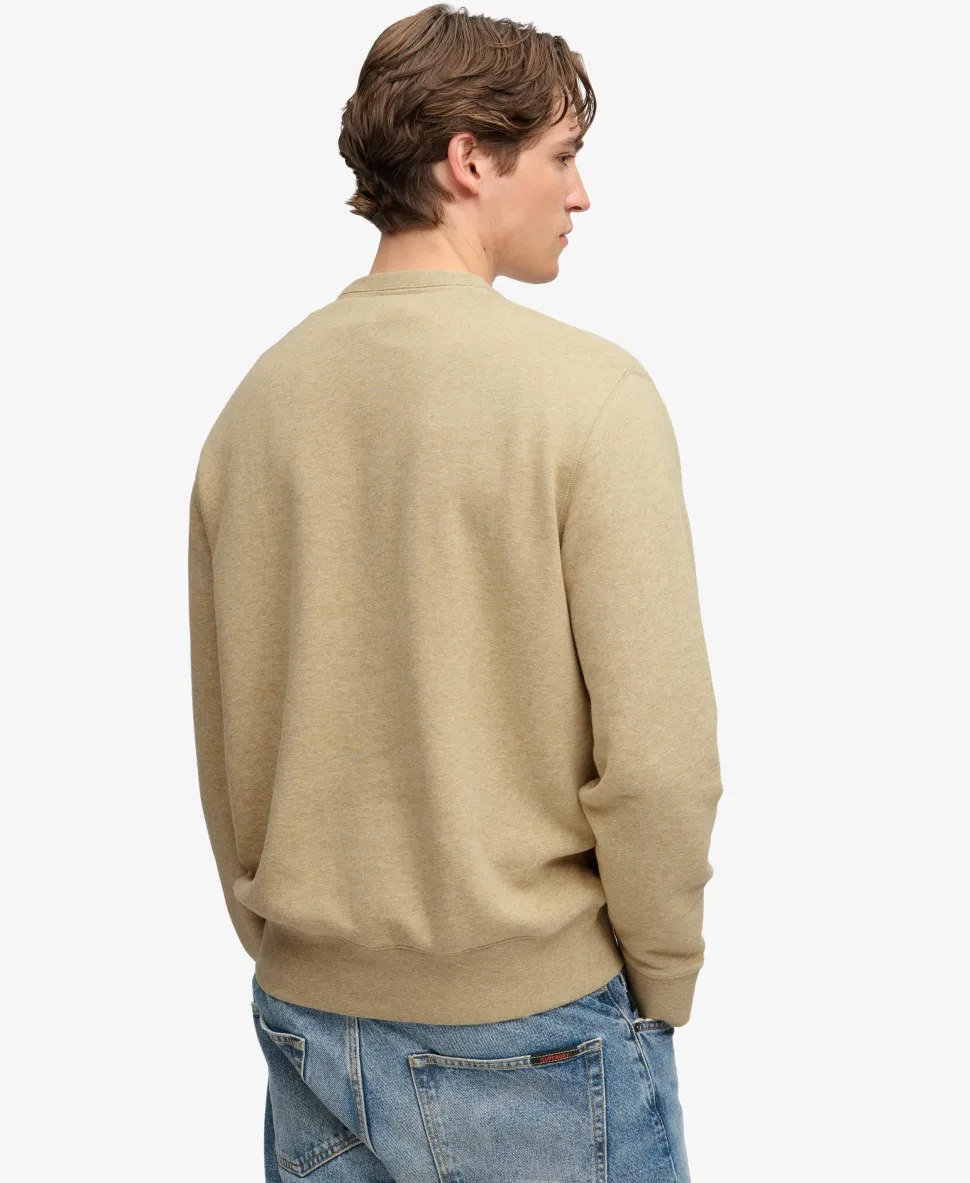 Essential Stacked Logo Crew Sweatshirt