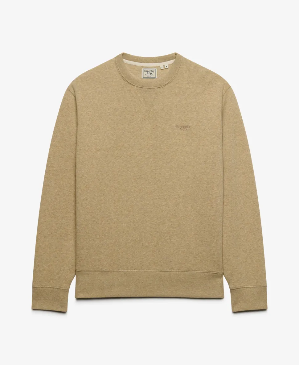 Essential Stacked Logo Crew Sweatshirt