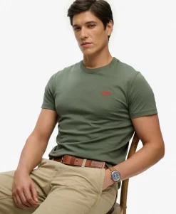 Essential Stacked Logo Embroidered T-shirt
