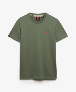 Essential Stacked Logo Embroidered T-shirt