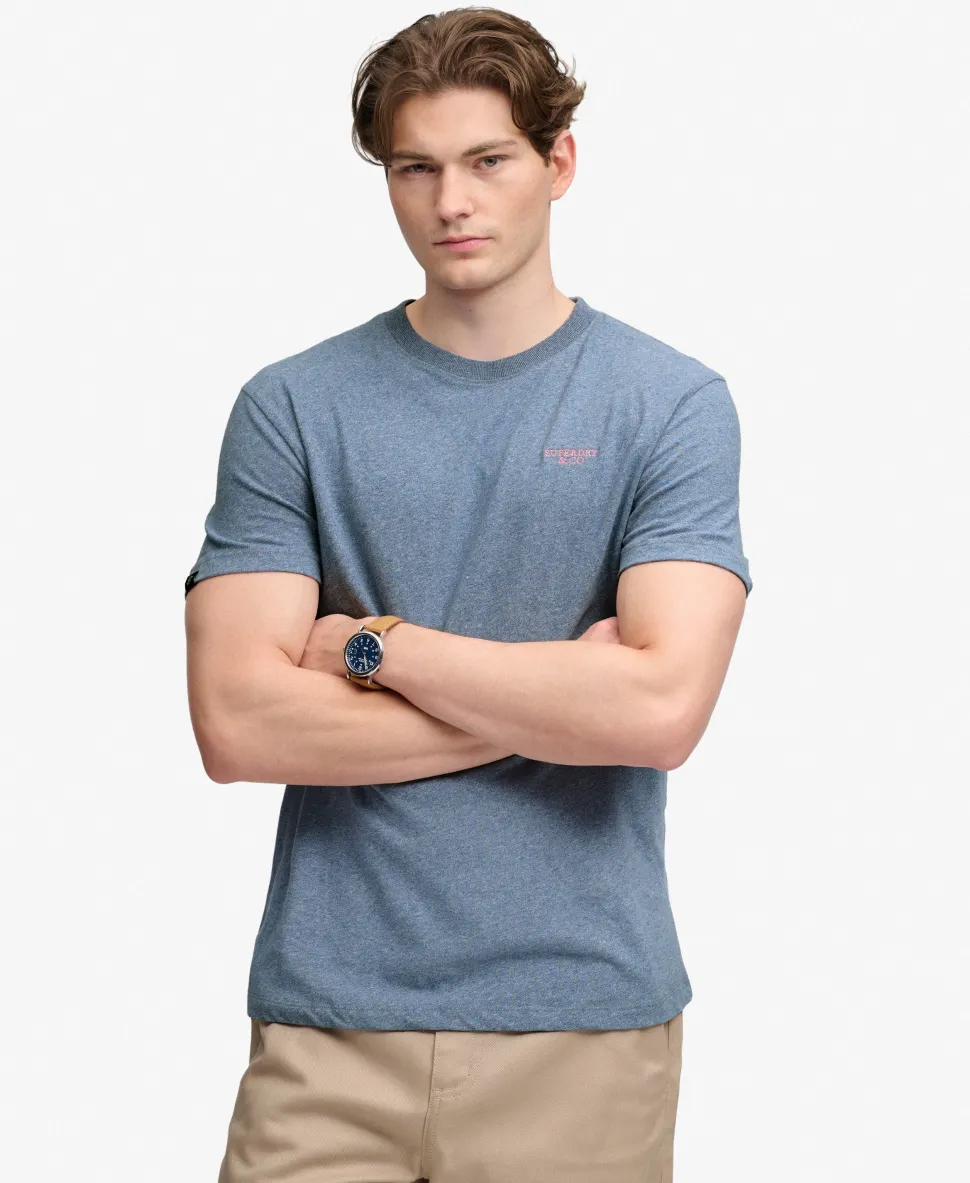 Essential Stacked Logo Embroidered T-shirt