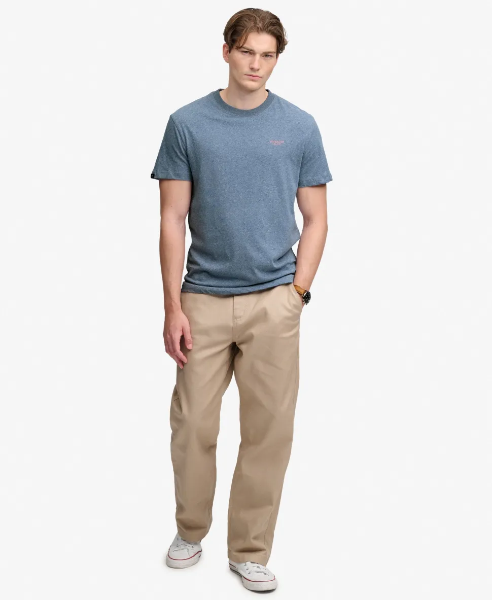 Essential Stacked Logo Embroidered T-shirt