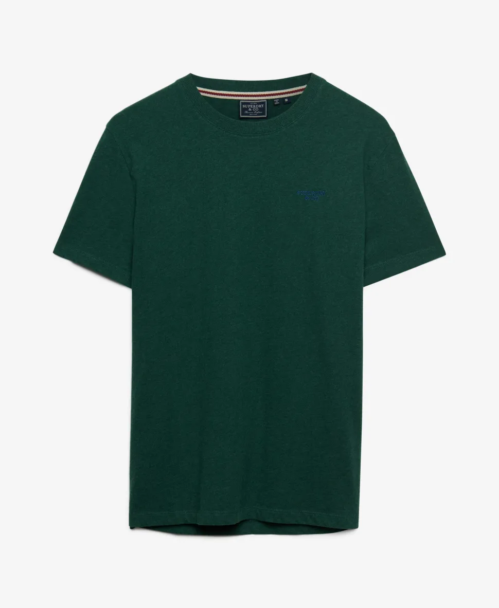 Essential Stacked Logo Embroidered T-shirt