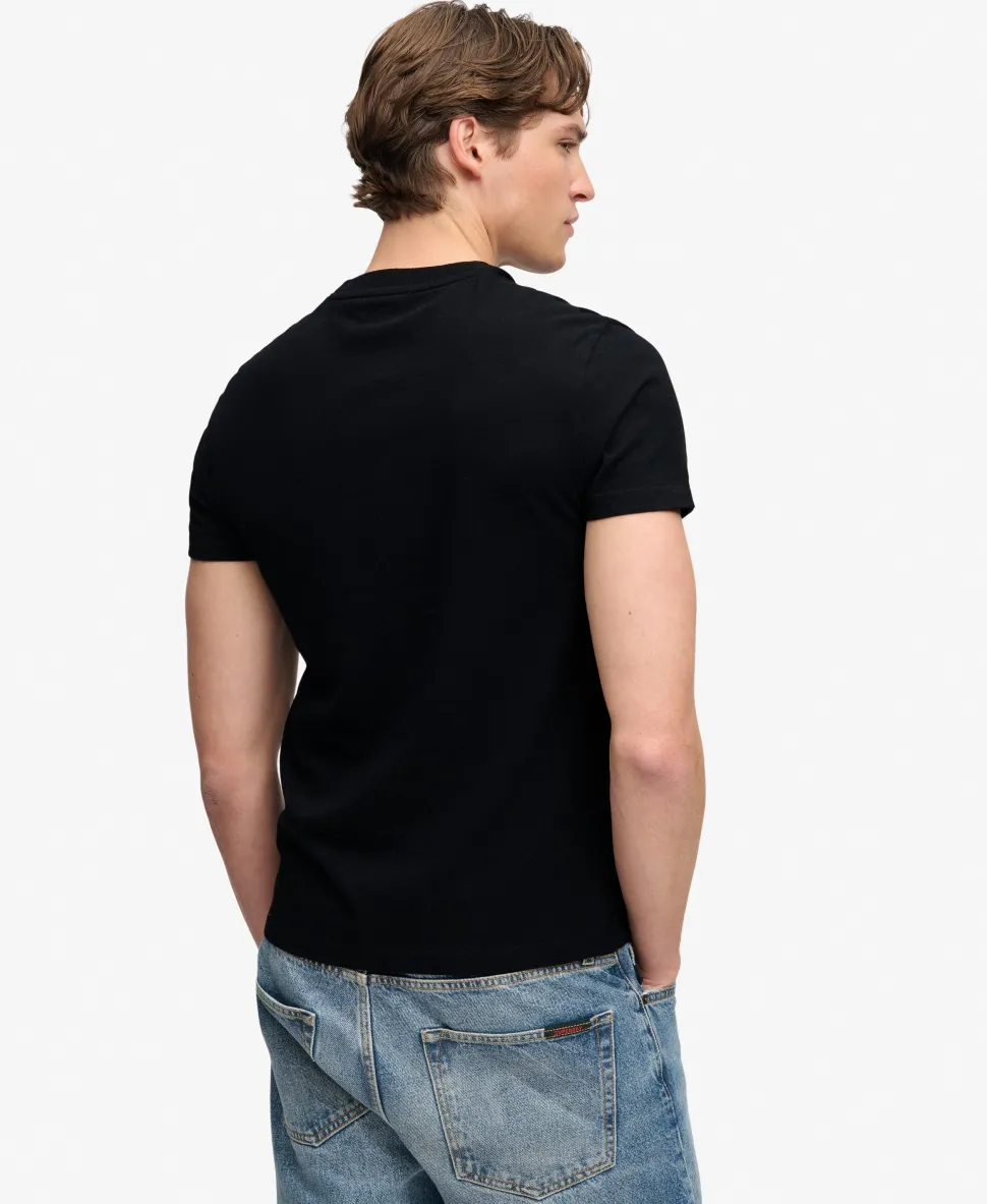 Essential Stacked Logo Embroidered T-shirt