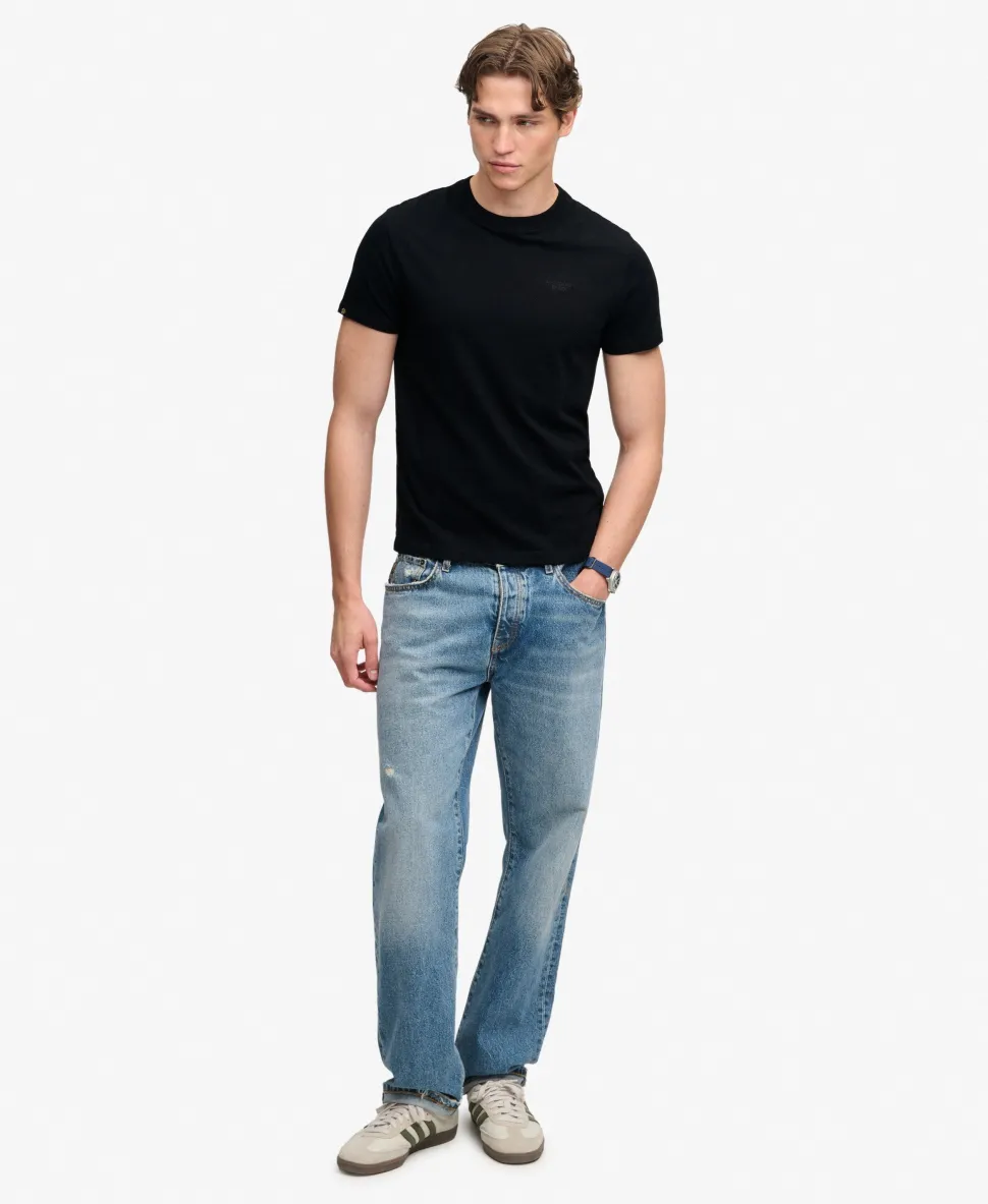 Essential Stacked Logo Embroidered T-shirt