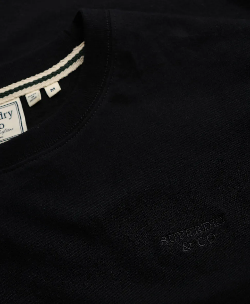 Essential Stacked Logo Embroidered T-shirt
