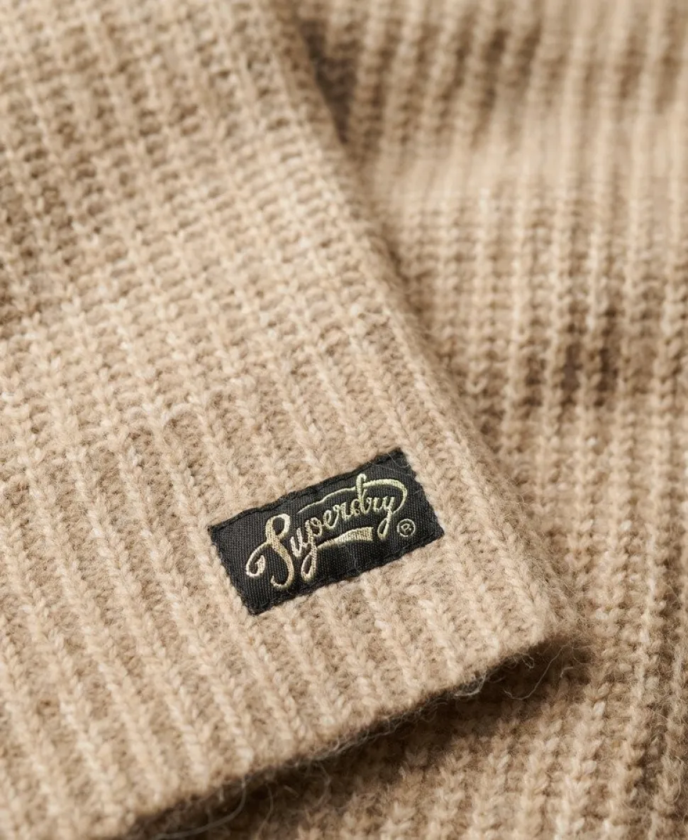 Essential Zip Neck Jumper