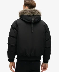 Everest Faux Fur Bomber Jacket