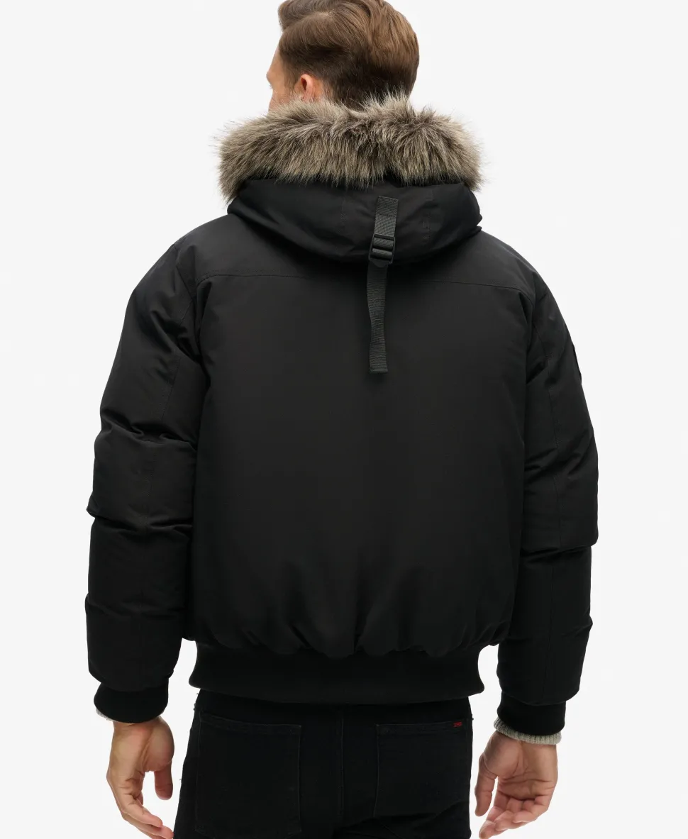 Everest Faux Fur Bomber Jacket