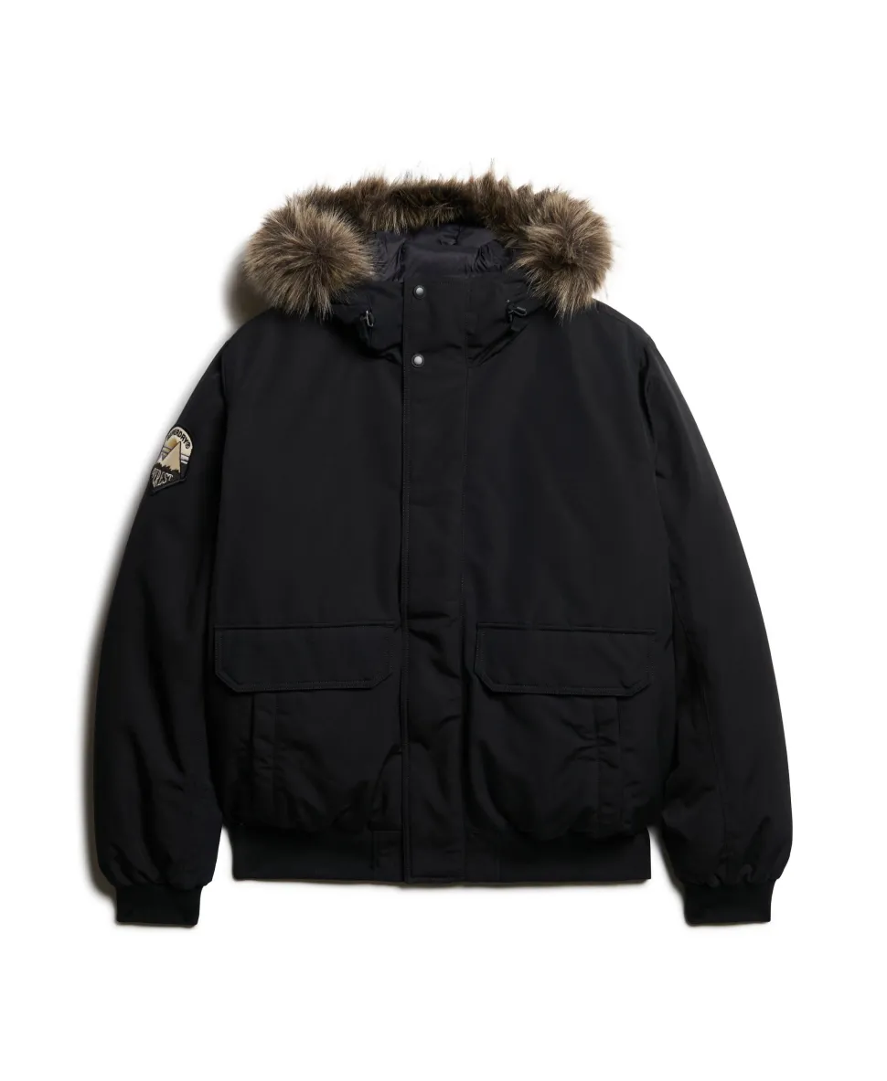 Everest Faux Fur Bomber Jacket