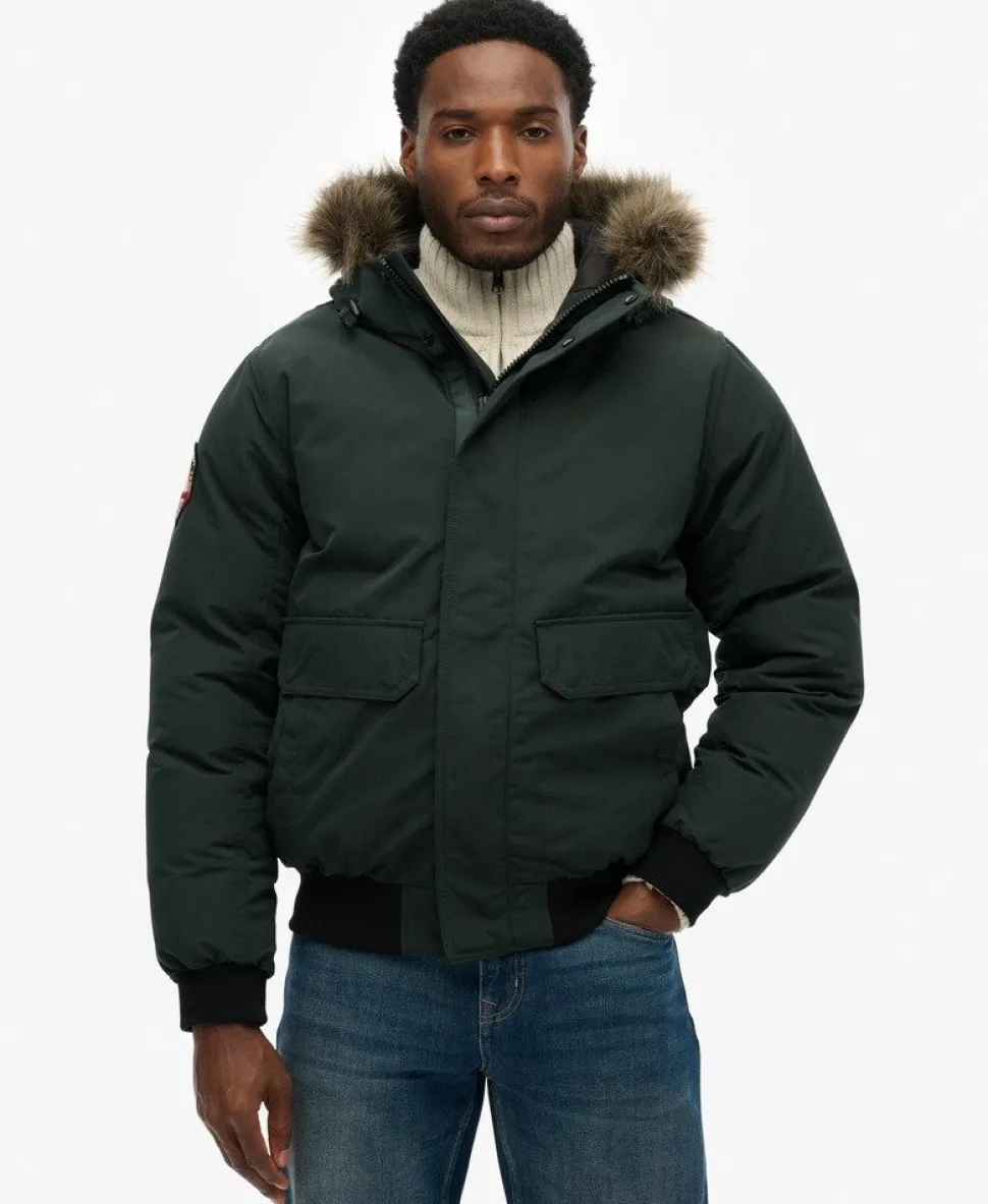 Everest Faux Fur Bomber Jacket