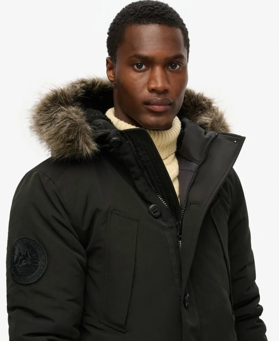 Everest Faux Fur Hooded Parka Coat
