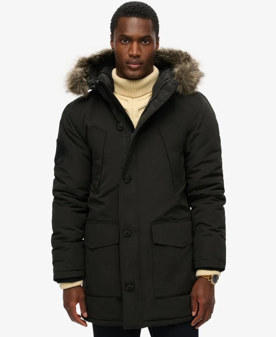 Everest Faux Fur Hooded Parka Coat