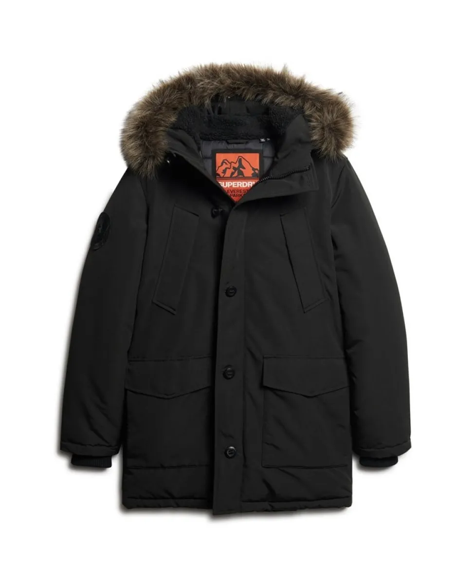 Everest Faux Fur Hooded Parka Coat