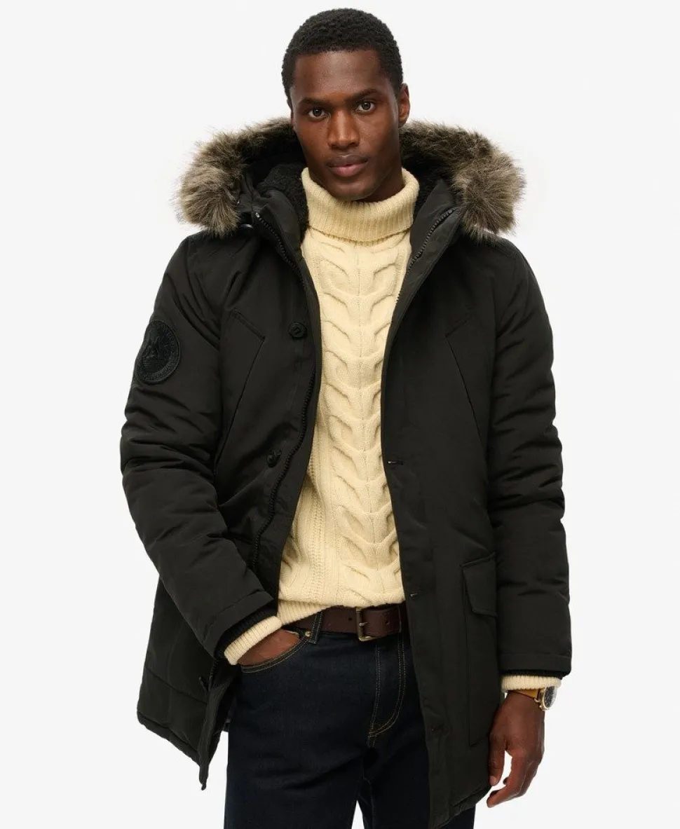 Everest Faux Fur Hooded Parka Coat