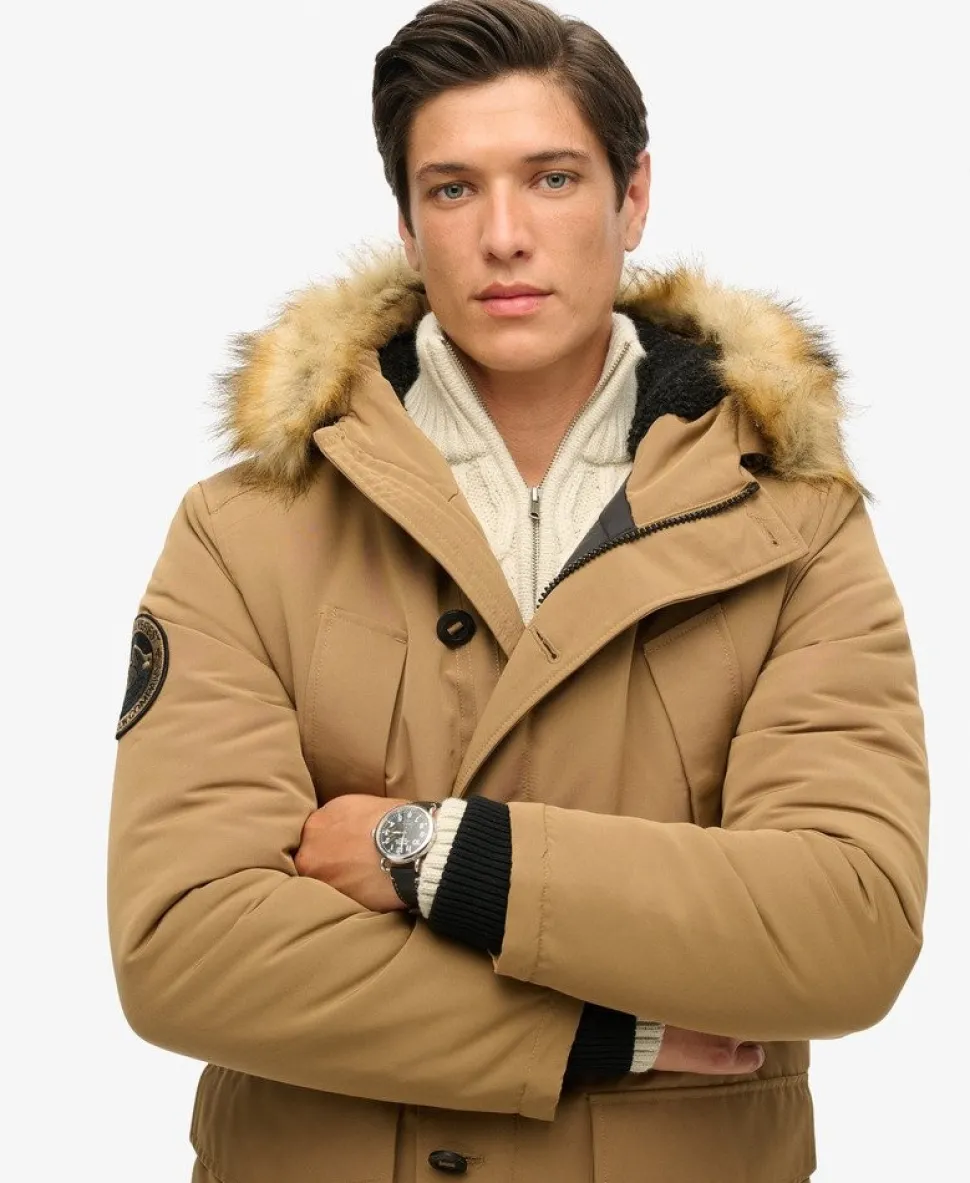 Everest Faux Fur Hooded Parka Coat