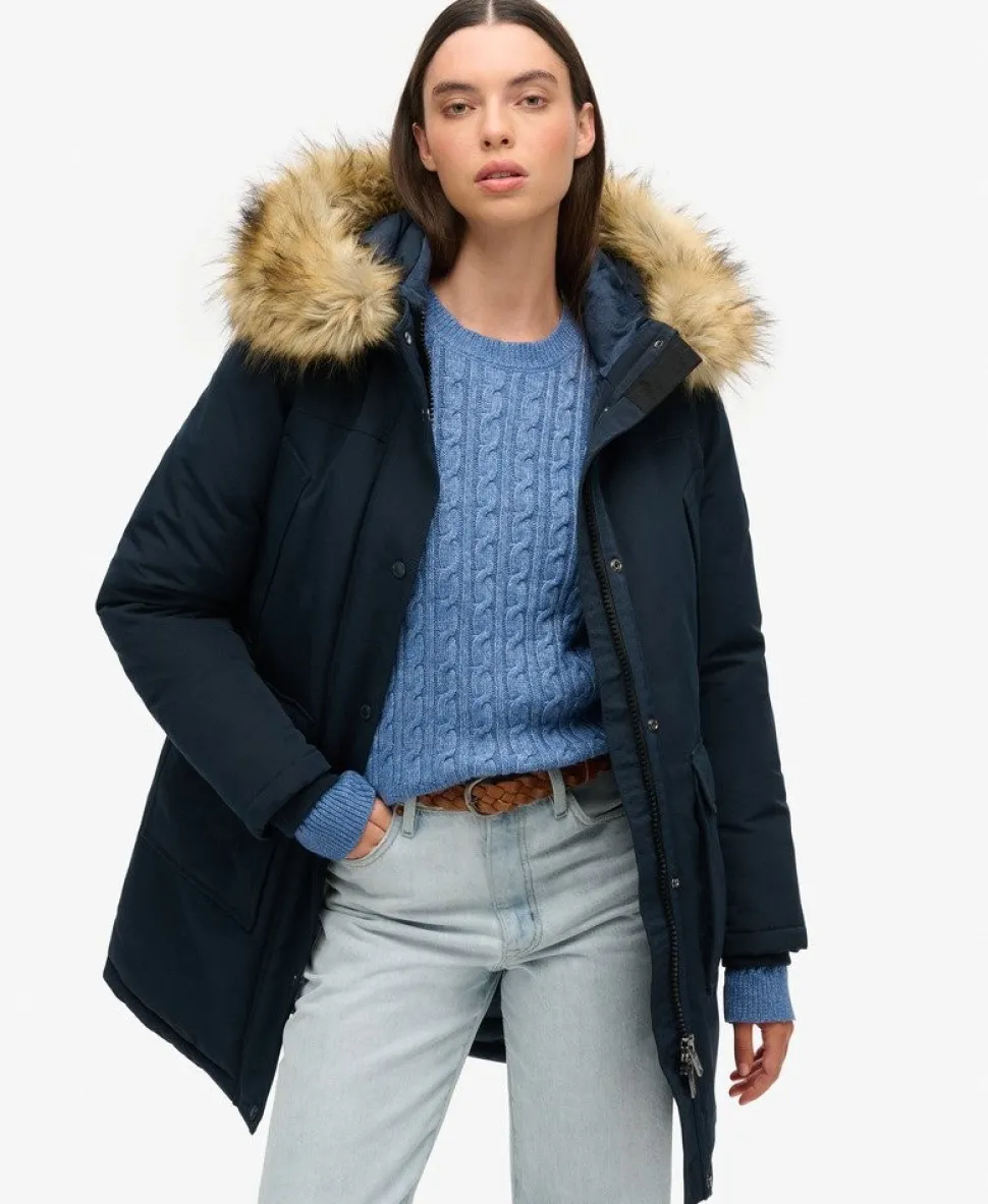 Everest Faux Fur Parka Coat