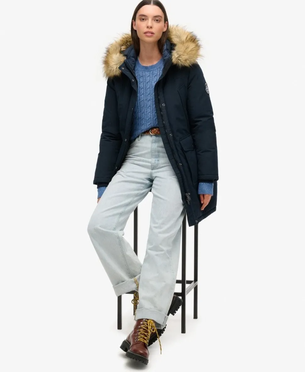 Everest Faux Fur Parka Coat