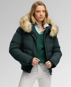Everest Hooded Bomber Jacket