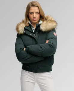 Everest Hooded Bomber Jacket